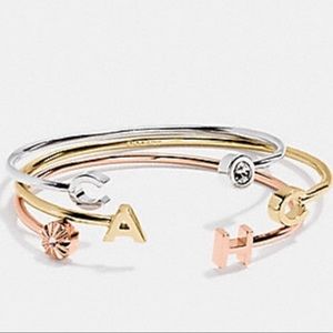 🔴SOLD🔴Coach Bracelet Set of 3